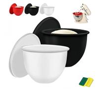 Silicone Liners for Tilt-Head 5-Qt Mixers, Kitchen Aid Silicone Bowl Insert, Replacement Mixer Bowls No Longer Needed, Wide Temp -40°C~240°C for Cooking (2Pcs-A)