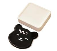 Silicone Lotion Applicator, Bear Shape Skin Care Pad, 12cm Body Tool with Smooth Spread, Soft Silicone Skincare Tool, Tanning Applicator with Cute Style, Beauty Accessory for Legs Arms