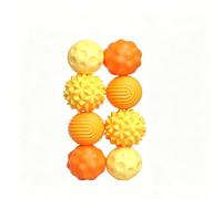 Silicone Magnetic Decompression Ball, Fidget Toy For Adults And Teens With Textures Bumps And Waves, Interesting Tactile Desk, Sensory For Stress Relief With A Variety Of Styles(Orange B(2.2cm))