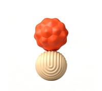Silicone Magnetic Decompression Ball, Fidget Toy For Adults And Teens With Textures Bumps And Waves, Interesting Tactile Desk, Sensory For Stress Relief With A Variety Of Styles(Red (4cm))