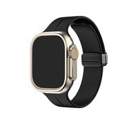Silicone Magnetic Folding Band For Apple Watch, Soft Sport Silicone Wristband Strap for Series 1-8, Ultra, and SE versions for Women Men (#11,for 38mm 40mm 41mm)