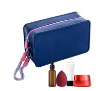 Silicone Makeup Bag, Colorful Zipper Cosmetic Pouch, Portable Travel Makeup Pouch, Colorful Zipper Cosmetic Pouch for Women, Portable Makeup Pouch for Travel, Weekend, School, Business Trip, Beach