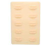 Silicone Makeup Lip Practice Skin Microblading Practice Skin Soft and Flexible Lip Microblading Practice for Artists Beginners