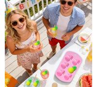 Silicone Mold, Fruit Shaped Tray, Chocolate Candy Base, Easy Release, Thermal Resistance Technology, Household Baking Supplies, Red Flexible Design For Family Friends Student Gift