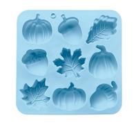 Silicone Molds for Baking | 9-Cavity Silicone Baking Pans Cupcake Molds | Fall Decor Crafting Tools for Thanksgiving Resin Soap Chocolate Cake Candle Crafts Home Decor