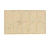 Silicone Mouthpiece Pad | Food Grade Protective Cushion for Saxophone/Clarinet/Trumpet | Super Thin & Lightweight Design | 10 Pack (Clarinet Transparent 0.8)