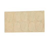 Silicone Mouthpiece Pad | Food Grade Protective Cushion for Saxophone/Clarinet/Trumpet | Super Thin & Lightweight Design | 10 Pack (Saxophone Transparent 0.8)