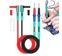 Silicone Multimeter Leads - Heavy Duty Precision Test Probe Kit