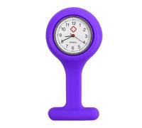 Silicone Nurse Watch Brooches, Silicone Nurse Pocket Watch with Brooch for Nurses and Other Healthcare Professionals