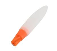 Silicone Oil Brush - Portable Oil Dispenser, Silicone Brush for Spreading Marinadas, Olive Oils Storage Piece, Refined Synthetic-Polymer Reservoir with Bristles, Kitchen Accessory for Dressing Salads