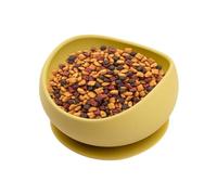 Silicone Pet Bowl, Non-Slip Cat Feeding Plates, 4.92x2.83 Inches Adorable Animals Foods Bowl, Suction Cups with Raised Edges, Wet and Dry Food Feeding Supplies For Puppies, Kitten