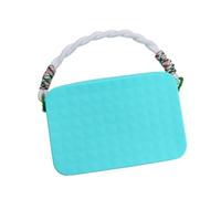 Silicone Phone Holder - Soft Insert Wallet Charm for Bògg Bág | Beach Tote Bag Accessories Attachment | Waterproof Zipper Storage Bags for Cell Phones Sunglasses Keys, Perforated Tote Charm Pouch
