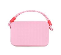 Silicone Phone Holder - Soft Insert Wallet Charm for Bògg Bág | Beach Tote Bag Accessories Attachment | Waterproof Zipper Storage Bags for Cell Phones Sunglasses Keys, Perforated Tote Charm Pouch