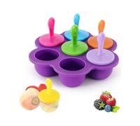 Silicone Popsicle Mold Mini Ice Pop Molds for Family Popsicle Homemade