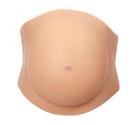 Silicone Pregnancy Belly, Practical Broma Prop, Realistic Prank Silicone Pregnant Belly, Fun Costume Feature, Accessory for Party Home Role Play Cosplay Photography Stage Filming April Fools Day