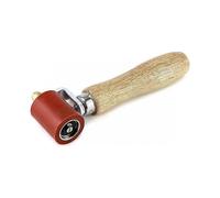 Silicone Pressure Roller, High Temperature Resistant Hard Rubber Seam Roller Manual Pressure Roller Roof PVC Welding Tool, 40mm, Red