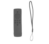 Silicone Remote Protective Cover Case de Control Remoto Lavable Protector Remoto a Prueba de choques para Fire TV Stick Lite (Gris Oscuro)