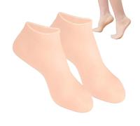 Silicone Reusable Foot Socks, Skin-friendly Material, Covers Crack-prone Areas, Built-in Isolation Film, Supports Hydration, Perfect For Smooth Feet