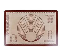 Silicone rolling mat with scale indicator, non-slip surface, suitable for kneading dough, fondant table mat, suitable for home kitchen baking