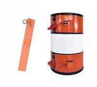 Silicone Rubber Heater for Industrial Metal Oil Drum - Oil Drum Heating Belt - Oil Gas Tank Heater - Resin Barrel Heating with Adjustable Rotary Thermostat (Size : 100L 250X 1200mm)