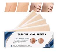 Silicone Scar Patch Tape - Self-Adhesive Silicone Gel Sheets | Reusable Breathable Scar Patches For Surgical Scars, C-Section,Keloid, Burn Healing | Medical-Grade Wound