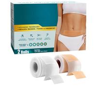 Silicone Scar Sheets - 2 Rolls Cuttable Skin Care Tape for Scar Removal | Soft, Flexible Silicone Material, Helps Reduce C Section, Burn, Tummy Tuck, Shoulder, Arm & Leg Scars