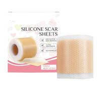 Silicone Scar Sheets - Protective Breathable Anti-Itch Pad, Reusable Medical Healing Strip, Soft Silicone Scar Tape Roll for Burn Comfort, Wound Recovery, and Skin Regeneration
