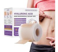 Silicone Scar Sheets - Skin-Friendl, Hyaluronic Acid Soft Silicone Patch, Breathable Strip For Scar Repair, Care | Comfortable Skin Barrier Support For Burns C Section Recovery Home Travel