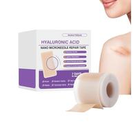 Silicone Scar Tape - Reusable Sheets, Stretch Removal Patch with Elastic Design, Medical Grade Skin Repair with Breathable Material, Scar, Long Lasting Silicone Gel Tape for Face Burn Care