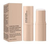 Silicone Scar Treatments Stick, Natural Skin Repair Balm for Keloids, Burns, Stretch Marks, C-Section, Redness, Itchy Raised Scars, Old Blemishes, Sensitive Areas, Men, 1.38x0.98 Inches