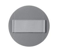 Silicone Shower Scrubber - Soft Body Bath Cleansing Loofah | 5.31x0.08in Gray Coffee Reusable Pad | Wash Sponge Massage Brush For Bathroom Gym Foot Back Face Travel Women Men