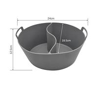 Silicone Slow Cooker Liners Reutilizable para lavavajillas a prueba de fugas para 6 7 8 cuartos de olla (-H47020b)