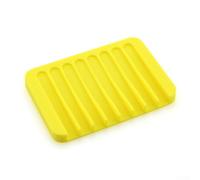 Silicone Soap Dish With Drainage For Bathroom | Flexible Silicone, Hollow Design Keeps Soap Dry, Cold Resistant To -40°C, Fits Various Soaps, Bathroom And Toilet Use