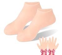 Silicone Socks for Moisturising Feet, Silicone Foot Care Socks, for Cracked Heel and Softening Rough Skin, Calluses (skin)