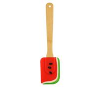 Silicone Spatula for Cooking - Watermelon Shape Butter Spreader | 25.5x6cm Food Grade Silicone Sandwich Spatula, Portable Smooth Cake Scraper for Baking Jars Blender