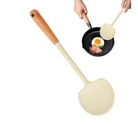 Silicone Spatula, Kitchen Frying Shovel Utensil, Dishwasher Safe Nonstick Design, Heat-Resistant Flexible Head for Home Cooking, Bakery, Restaurant, Camping, Picnic, BBQ, and RV Use
