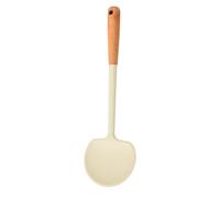 Silicone Spatula, Kitchen Helper Frying Shovel, Nonstick Flexible Turner, Heat Resistant Grip Handle, Dishwasher Safe for Home, Bakery, Restaurant, BBQ, Camping, Picnic, RV, 33.5x10.6x3cm