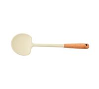 Silicone Spatula, Kitchen Helper Frying Shovel, Silicone Dishwasher Safe Nonstick Spatula for Home, Bakery, Restaurant, Soup Making, Camping, Picnic, BBQ, RV, 13.19x4.17x1.18 Inches