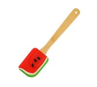 Silicone Spatula, Watermelon Shape Butter Spreader, Non-Stick Icing Scraper, 10.04x2.36 inches Portable Sandwich Spatula, Ideal for Jars, Blender, Frosting and Bakery Use