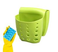 Silicone Sponge Holder - Flexible Sink Organizer, Drainage Basket Function, Hole Perforated Design | Kitchen Sponge Storage For Brushes Soap Bars, Food Catcher Strainer For Countertop Sink Drying