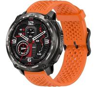 Silicone Sports Strap Compatible with Kospet Tank M4 /M3 Ultra/M2/TANK T4/T3/T2 reloj 22mm Correas, Latest Silicone Strap Desginated Metal Buckle Compatible for Kospet Smartwatch (Naranja)