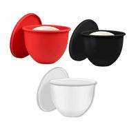 Silicone Stand Mixer Bowl Liners,Silicone Liners for Kitchen Tilt-Head 5 Qt Mixer Attachments & Accessories, Replacement Mixer Bowls No Longer Needed (Black+Red+White)