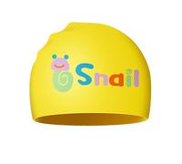 Silicone Swim Hat For Kids - Waterproof | Childrens Cap | Gear For Pool Swi