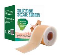 Silicone Tape Roll, Reusable Scar Sheets, Breathable Scar Patches, Scar Removal Patches, Scar Healing Strips, Silicone Scar Tape, Scar Treatments Sheets for Men and Women