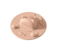 Silicone Tea Cover, Heat Resistant Topper, Dustproof Cup Lid, 10,5 x 10,5 x 4 cm Beverage Drink Protector, for Adults Milk Teabag Coffee Desktop Travel Home Office Kitchen, Taza Accessory for Daily