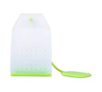 Silicone Tea Infuser, Loose Leaf Tea Infuser, Square Design Innovation, Reusable Safe Teas Filter, Maximized Taste Satisfaction, Creative Strainer for Cups, Teapots, Mugs, Home, 6.7x4.2x2cm