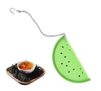 Silicone Tea Infuser - Small Lemon Wedge Shape Fine Filter Holes Hook