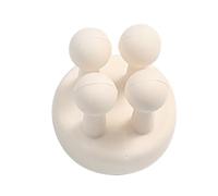 Silicone Toothbrush Holder - Silicone 1.38x1.38x1.38in | Multi Function Hook, Adhesive Wall Mount Utility Hook | Waterproof Organizer For Razor Cable Towel Key Shaver Kitchen Bathroom Office Use