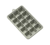 Silicone Tray With Lid - 15 Grid Square Mold | Stackable Freezer