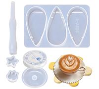 Silicone Tree Mold | Craft Silicone Mold, Diy Tree Siliconee- Moldcoaster & Castingmold | For Resin Crafts - Multi-Purpose Coaster, Wax, Soap, Cement, Plaster